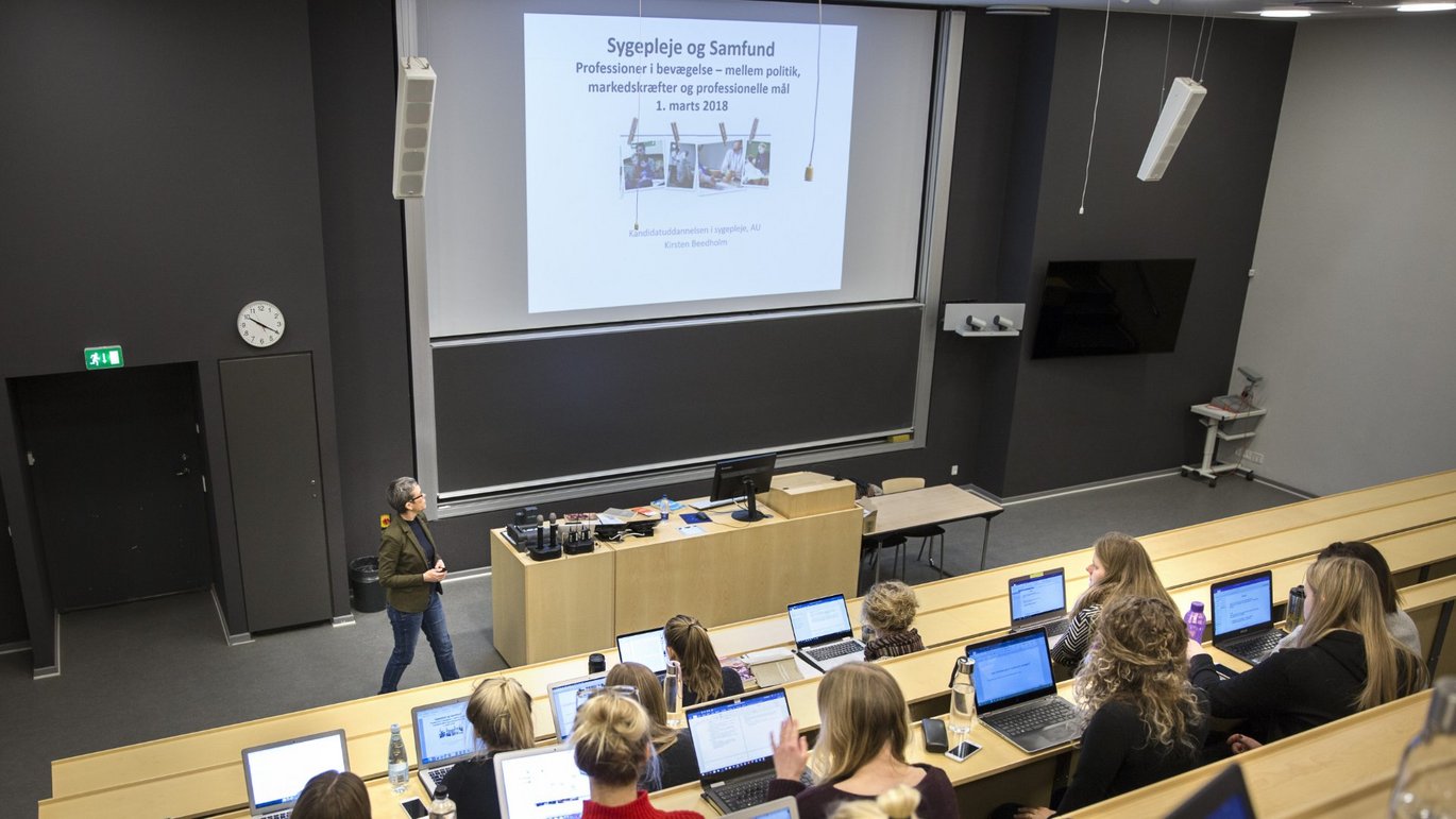 Undervisning i auditorium