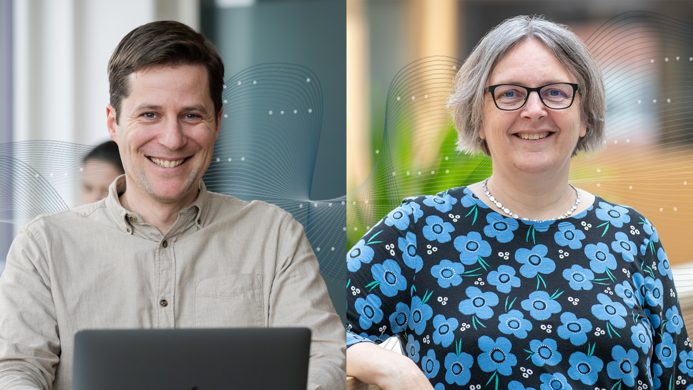 Professor Stine Sofia Korreman and Associate Professor Adam Hulman lead the faculty’s new network, which aims to bring together researchers working with AI in health.