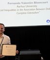 Fernando Valentim Bitencourt modtog en Outstanding Postgraduate Student Award den 26. marts i San Diego, USA. Med prisen følger et diplom og 250 dollars.