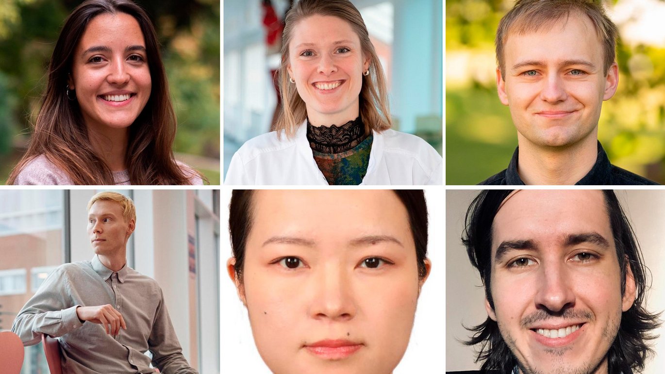 Aina Gabarrell Pascuet, Cecilie Siggaard Jørgensen, Oskar Jefsen, Christopher Rohde, Wanjun Lin og Tomas Formanek from Aarhus University's Faculty of Health Sciences are collectively receiving over DKK 15 million from the Lundbeck Foundation. Aina Gabarrell Pascuet, Cecilie Siggaard Jørgensen, Oskar Jefsen, Christopher Rohde, Wanjun Lin og Tomas Formanek from Aarhus University's Faculty of Health Sciences are collectively receiving over DKK 15 million from the Lundbeck Foundation.