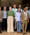 The faculty management team visited the University of Rwanda during the study trip in April.