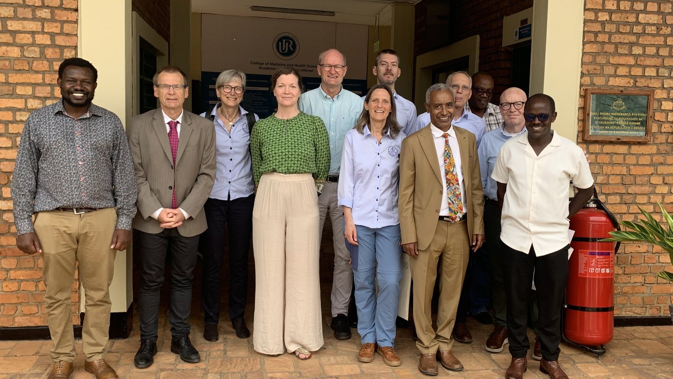 Fakultetsledelsen besøgte University of Rwanda under studieturen i april.  