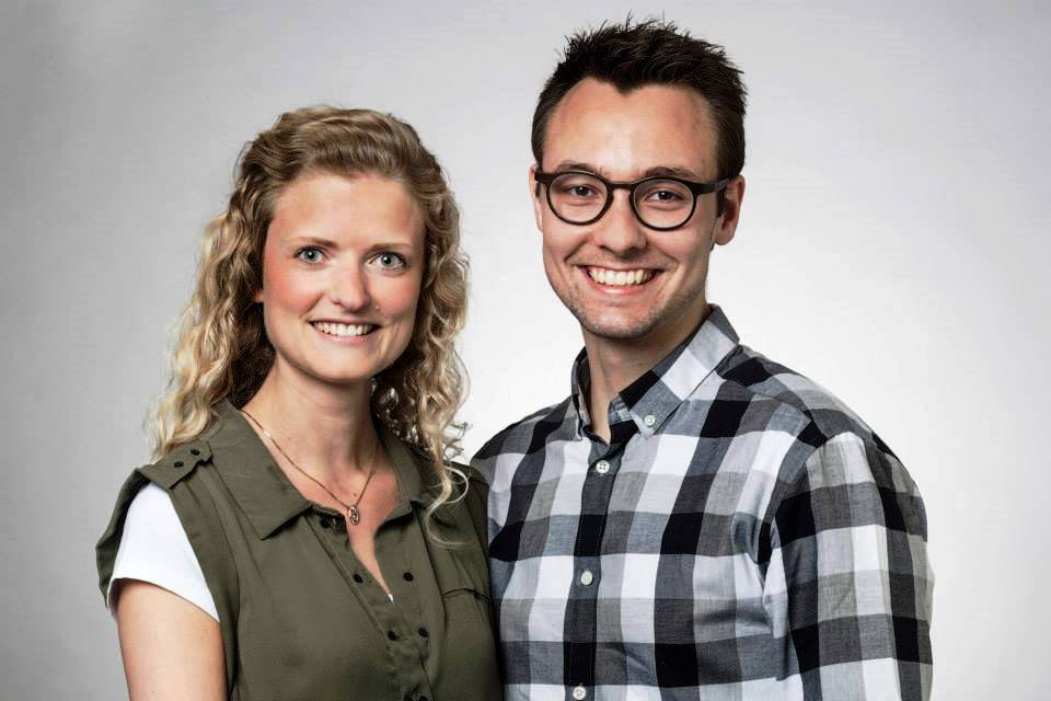 Medicinstuderende på Aarhus Universitet Heidi Kristine Støve og Rasmus Thøger Christensen står bag Excalicare.